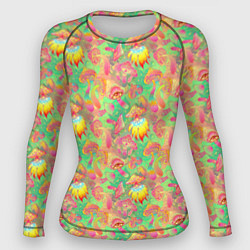 Женский рашгард Магические Грибы Психоделика