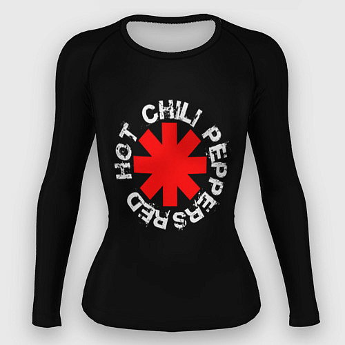 Женский рашгард Red Hot Chili Peppers Rough Logo / 3D-принт – фото 1