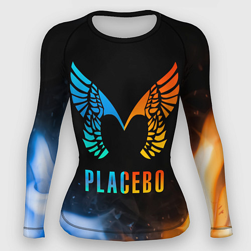 Женский рашгард Placebo, Logo / 3D-принт – фото 1