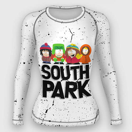 Женский рашгард Южный парк мультфильм - персонажи South Park / 3D-принт – фото 1