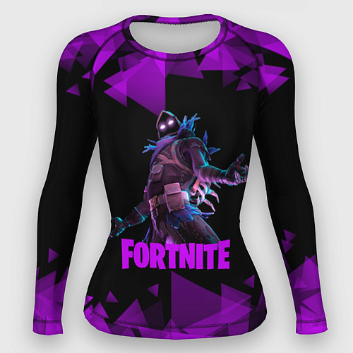 Женский рашгард Fortnite - RAVEN / 3D-принт – фото 1