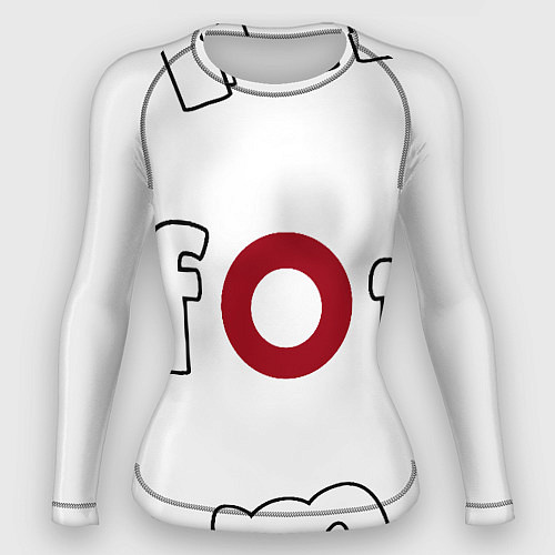 Женский рашгард Time for Games / 3D-принт – фото 1