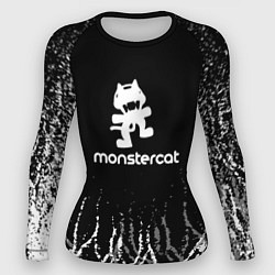 Рашгард женский Monstercat, цвет: 3D-принт