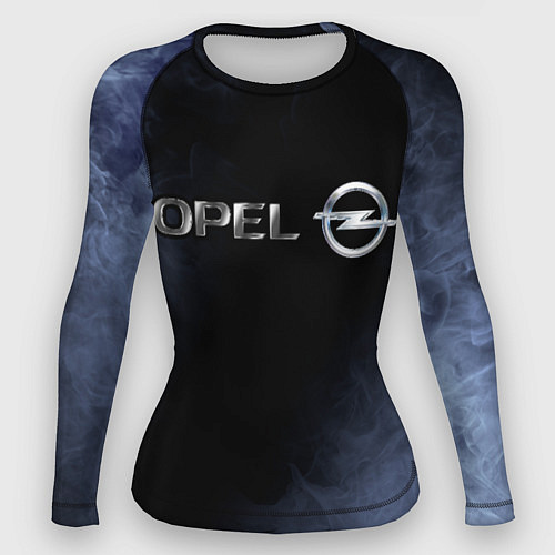 Женский рашгард OPEL - Пламя / 3D-принт – фото 1