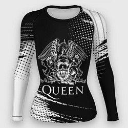 Рашгард женский Queen герб квин, цвет: 3D-принт