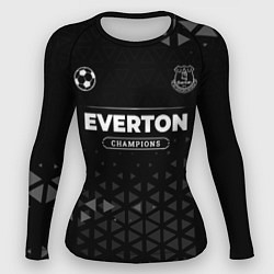 Рашгард женский Everton Форма Champions, цвет: 3D-принт