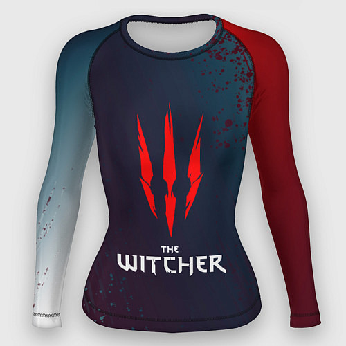 Женский рашгард THE WITCHER - ВЕДЬМАК КРАСНЫЕ КОГТИ / 3D-принт – фото 1