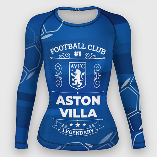 Женский рашгард Aston Villa FC 1 / 3D-принт – фото 1