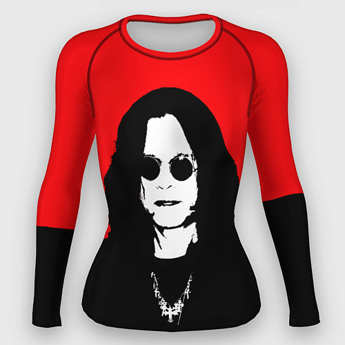 Женский рашгард OZZY OSBOURNE ОЗЗИ ОСБОРН / 3D-принт – фото 1