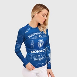 Рашгард женский Monaco Football Club Number 1, цвет: 3D-принт — фото 2