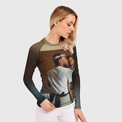 Рашгард женский Kendrick Lamar, Mr Morale & The Big Steppers, цвет: 3D-принт — фото 2