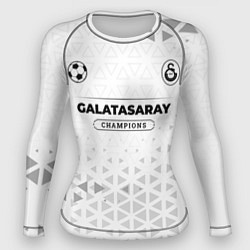 Рашгард женский Galatasaray Champions Униформа, цвет: 3D-принт