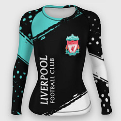 Рашгард женский Liverpool footba lclub, цвет: 3D-принт