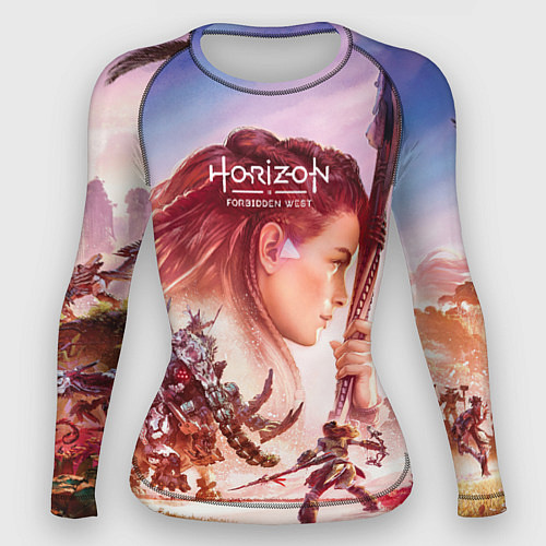 Женский рашгард Horizon Forbidden West / 3D-принт – фото 1