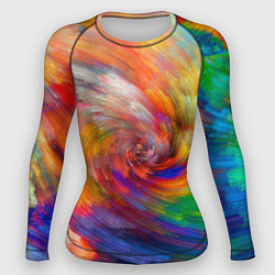 Женский рашгард MULTICOLORED SWIRLS