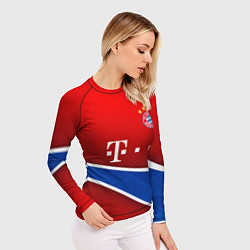Рашгард женский Bayern munchen sport, цвет: 3D-принт — фото 2