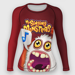 Рашгард женский My singing monster, цвет: 3D-принт