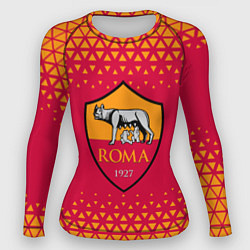 Рашгард женский Рома roma абстракция, цвет: 3D-принт