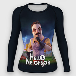 Женский рашгард Hello Neighbor игра Привет сосед