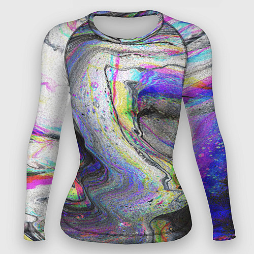 Женский рашгард Ликвид / 3D-принт – фото 1
