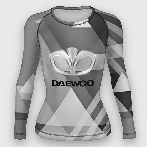 Женский рашгард Daewoo - logo / 3D-принт – фото 1