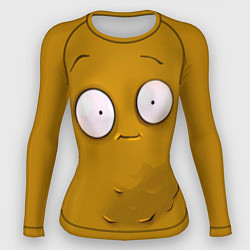 Рашгард женский Plants vs Zombies Орешек, цвет: 3D-принт