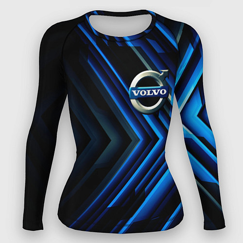 Женский рашгард Volvo строгий стиль / 3D-принт – фото 1