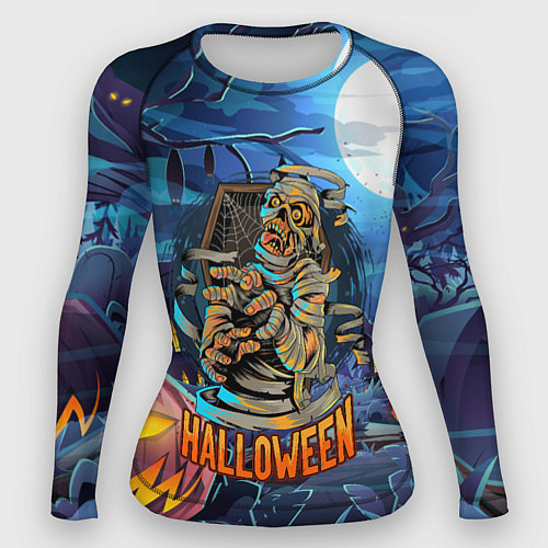 Женский рашгард Мумия хэллоуин / 3D-принт – фото 1