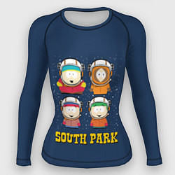Рашгард женский South park космонавты, цвет: 3D-принт