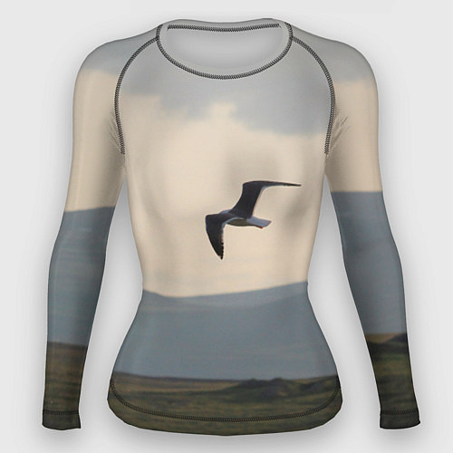 Женский рашгард Чайка / 3D-принт – фото 1