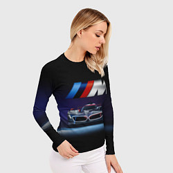 Рашгард женский BMW M Performance Motorsport, цвет: 3D-принт — фото 2