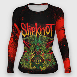 Рашгард женский Slipknot satan, цвет: 3D-принт