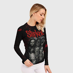Рашгард женский Slipknot dark, цвет: 3D-принт — фото 2