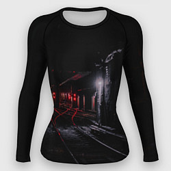 Женский рашгард Тоннель метро