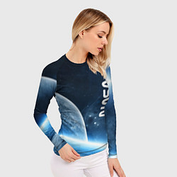Рашгард женский Космическое пространство - NASA, цвет: 3D-принт — фото 2