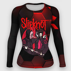 Рашгард женский Slipknot art black, цвет: 3D-принт