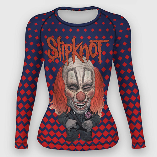 Женский рашгард Slipknot clown / 3D-принт – фото 1