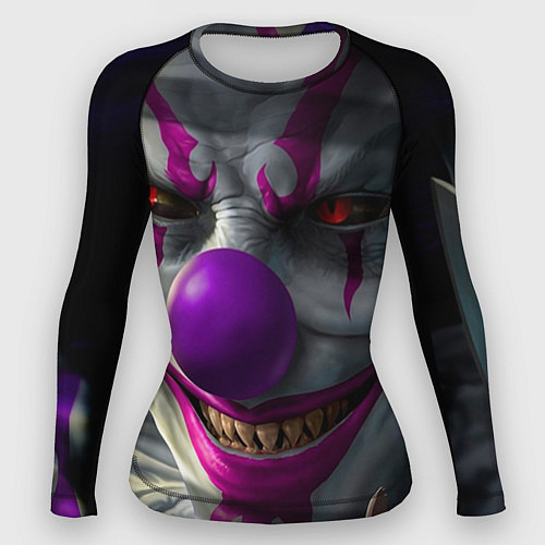 Женский рашгард Free Fire - Клоун / 3D-принт – фото 1