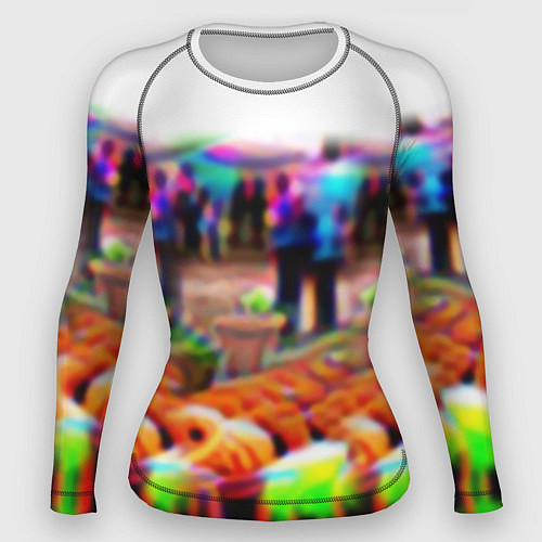 Женский рашгард Невидимка свитер от камер / 3D-принт – фото 1