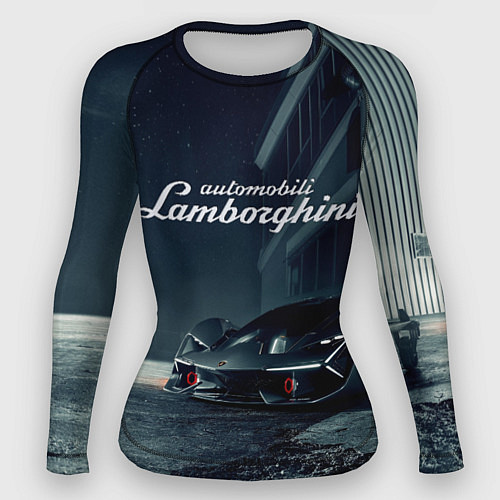 Женский рашгард Lamborghini - power - Italy / 3D-принт – фото 1
