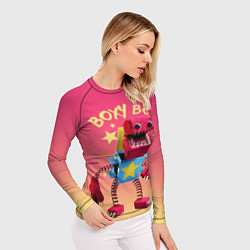 Рашгард женский Project Playtime Бокси Бу, цвет: 3D-принт — фото 2