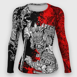 Рашгард женский Самурай и драконы, цвет: 3D-принт