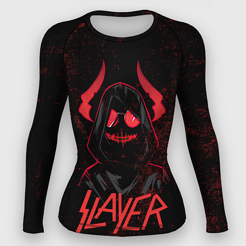 Женский рашгард Slayer - рок 80-х / 3D-принт – фото 1
