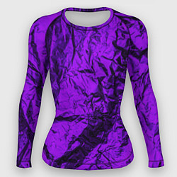 Женский рашгард Фиолетовая фольга
