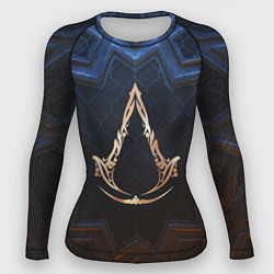 Рашгард женский Знак братства ассасинов, цвет: 3D-принт
