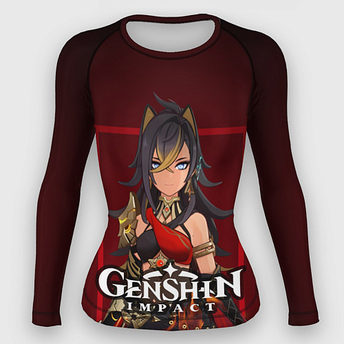 Женский рашгард Дэхья и огонь Персонаж Genshin Impact / 3D-принт – фото 1