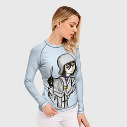 Рашгард женский Портрет персонажа аниме, цвет: 3D-принт — фото 2