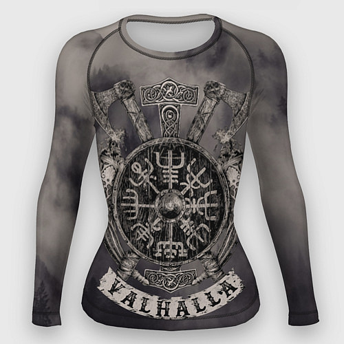 Женский рашгард Вальхалла викингов / 3D-принт – фото 1