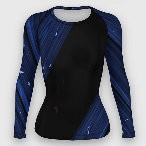 Женский рашгард Текстура красок / 3D-принт – фото 1