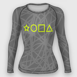 Женский рашгард Ребус - жопа